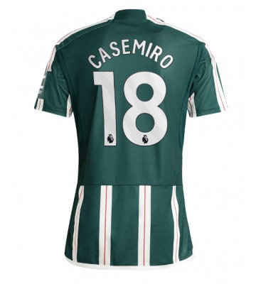 Manchester United Casemiro #18 Koszulka Wyjazdowych 2023-24 Krótki Rękaw
